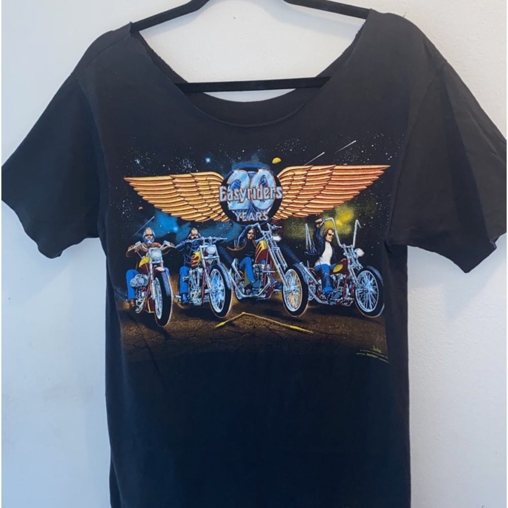 RARE Women EasyRiders 20 years ‘91 T-shirt Single Stitch size small
